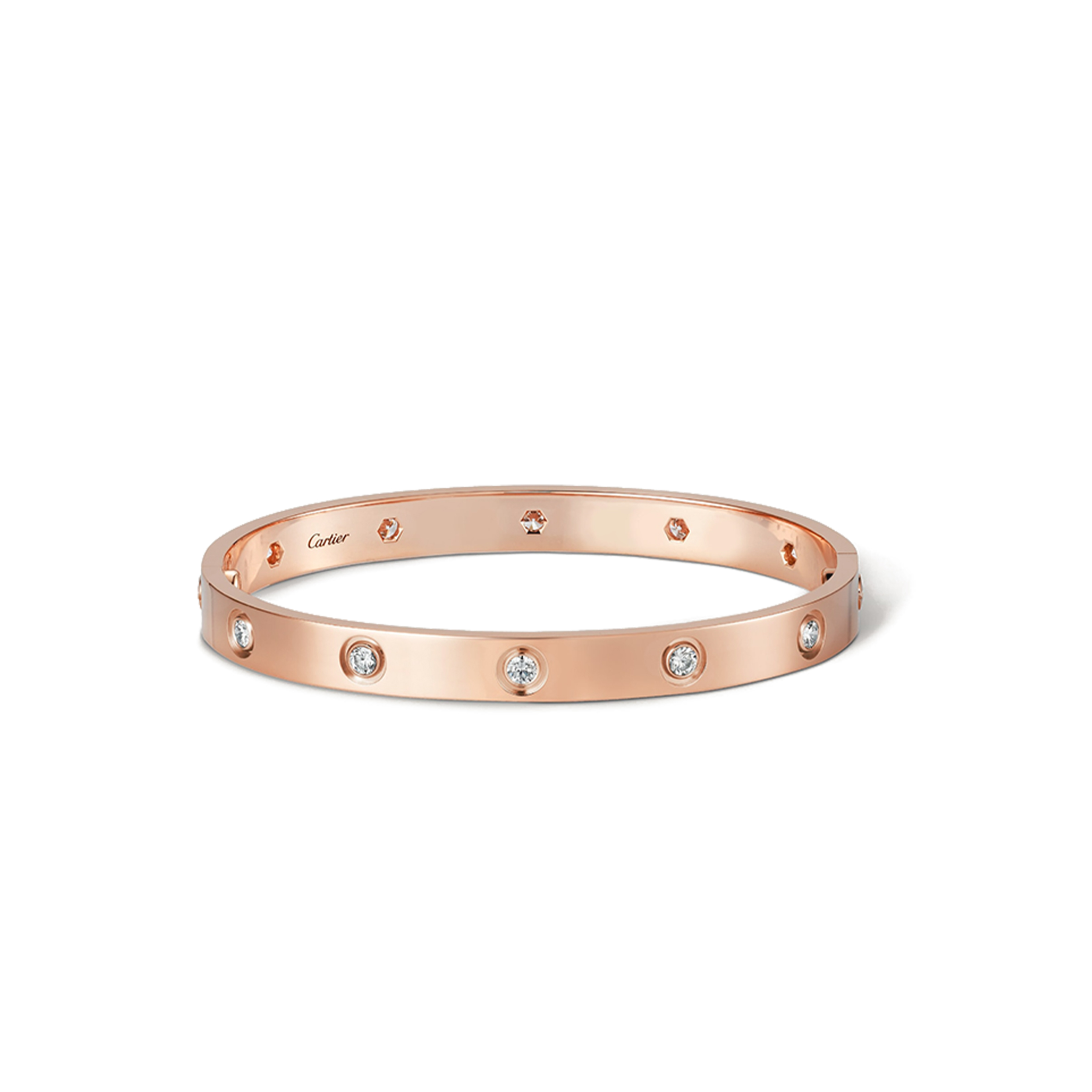 CARTIER  LOVE BRACELET, 10 DIAMONDS B6070217